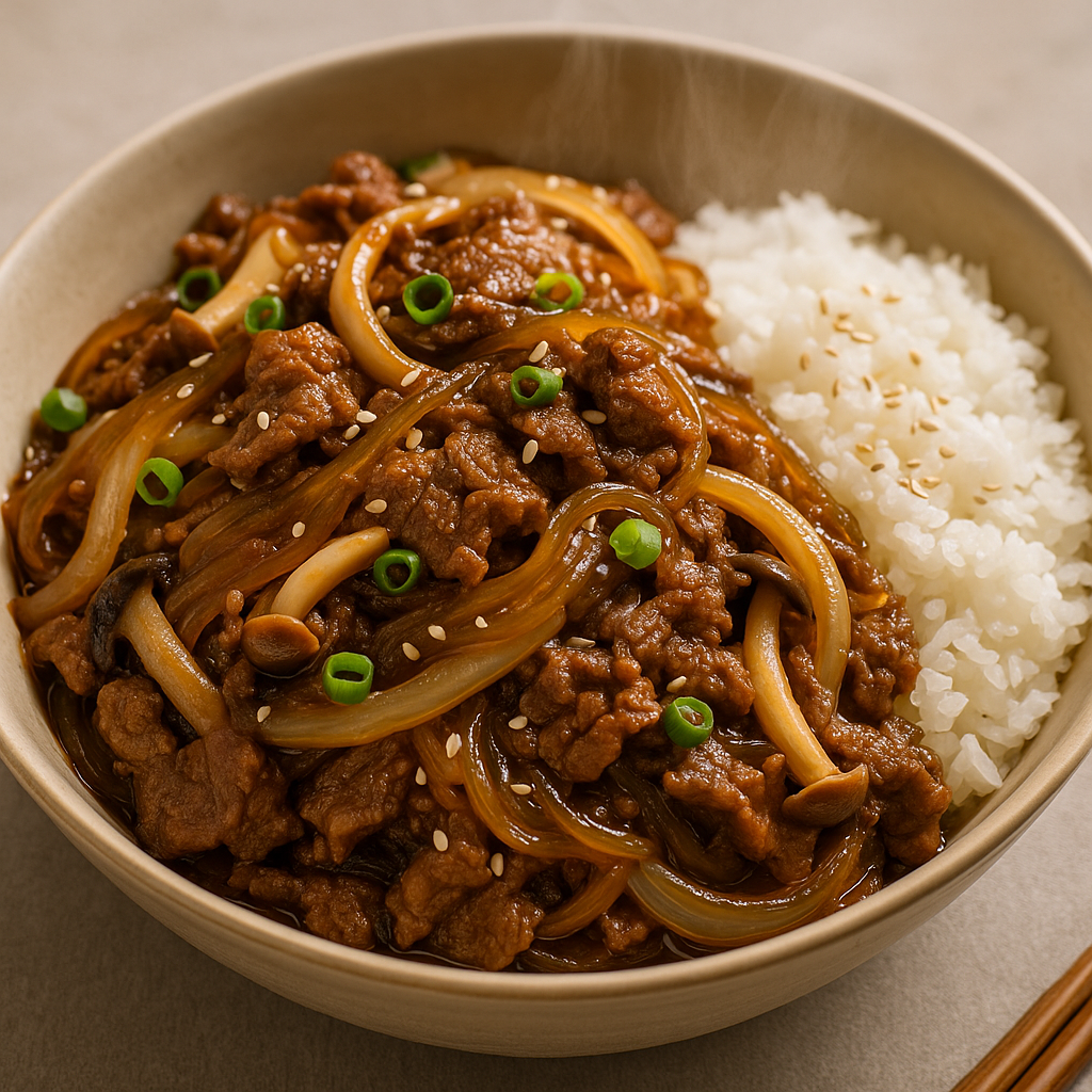 Bulgogi (Korean Marinated BBQ Beef)