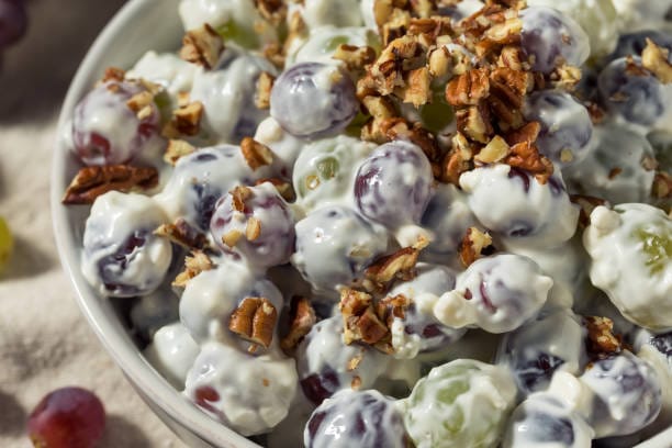 Sweet Cream Grape Salad
