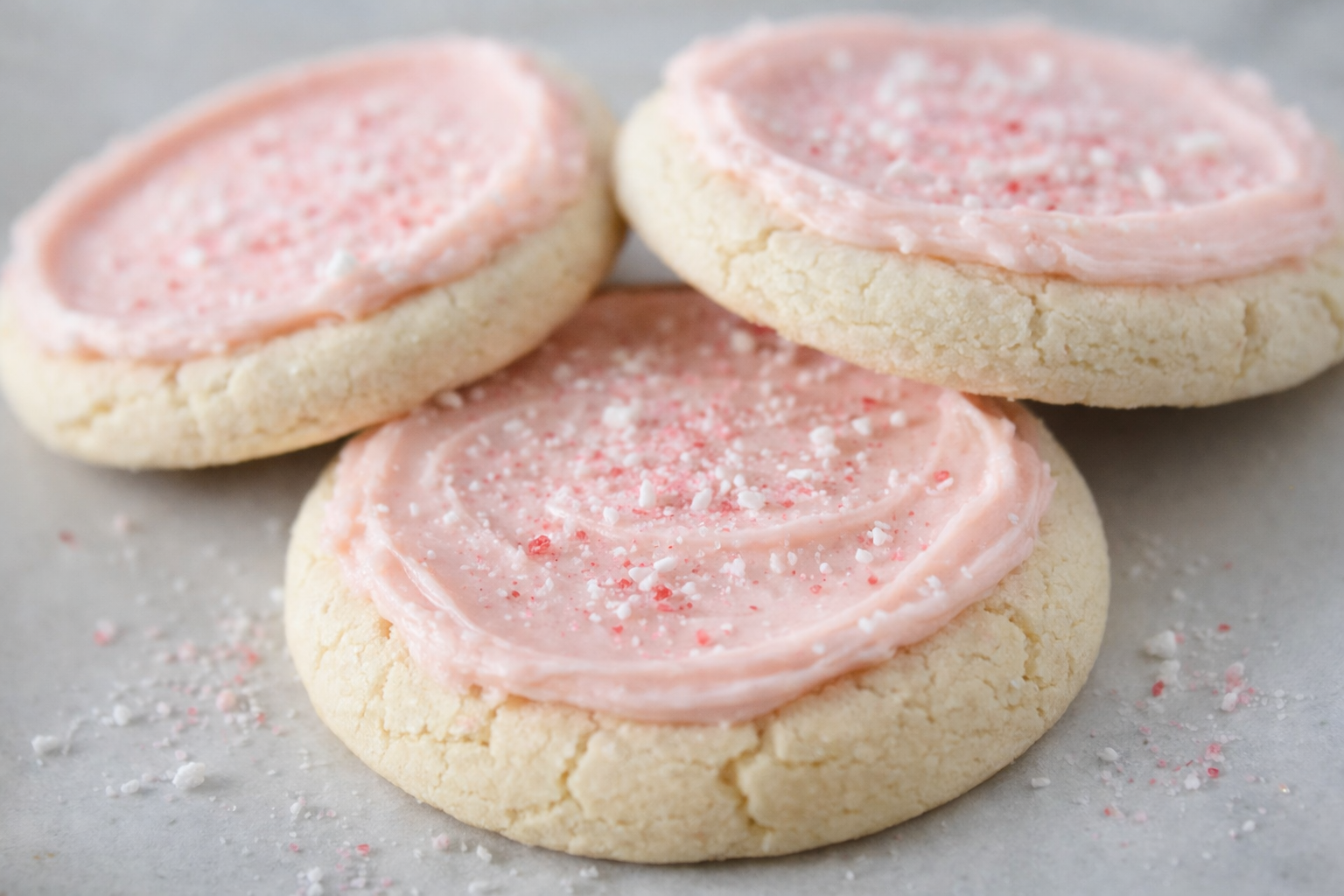 Soft Frosted Sugar Cookies