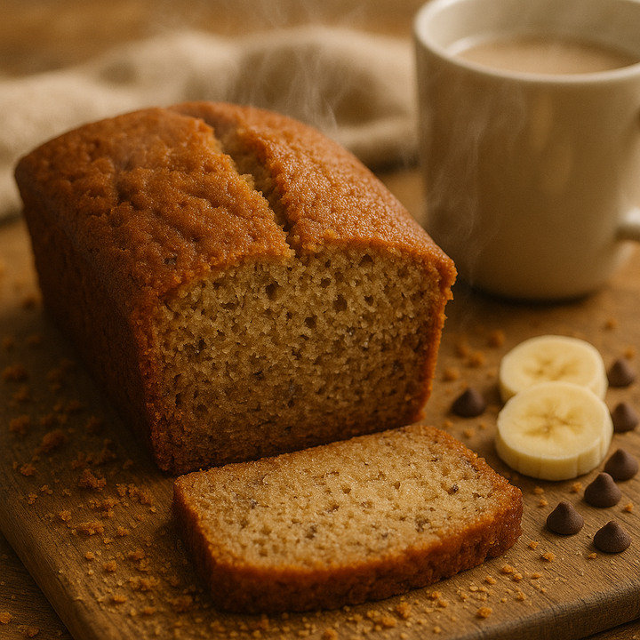 Warm Banana Loaf