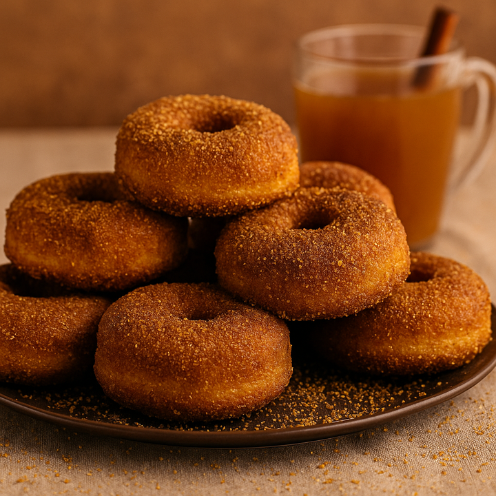 Apple Cider Cinnamon-Sugar Rounds