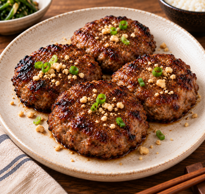 Tteokgalbi (Korean Beef Patties)
